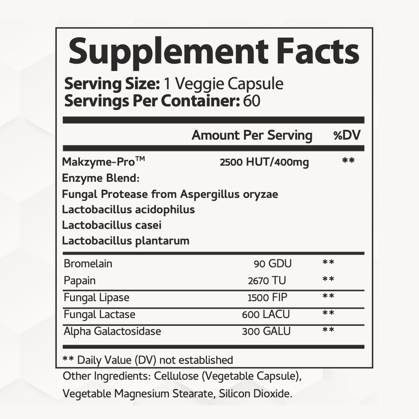 Happy Tummy Digestive Enzymes