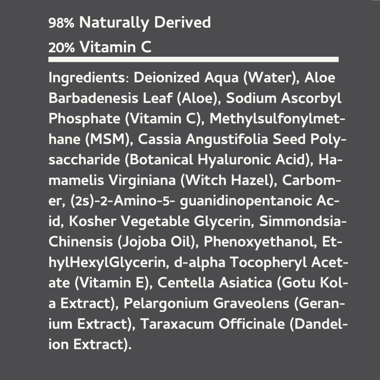 Vitamin C Skin Serum