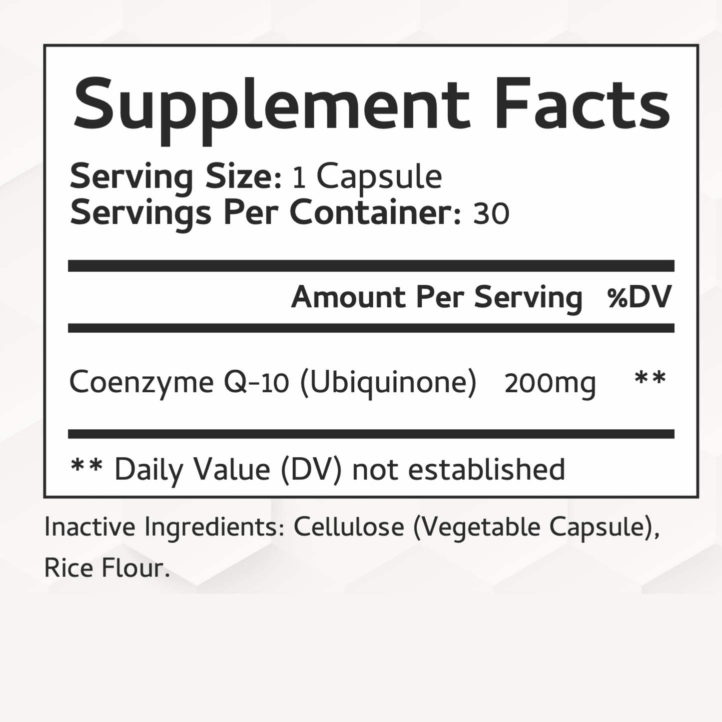 Arogya Pure Self CoQ10 Brain Fuel