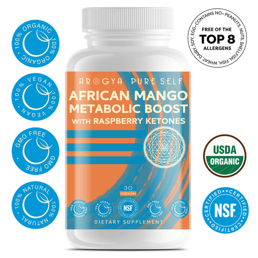 African Mango Metabolic Boost with Raspberry Ketones