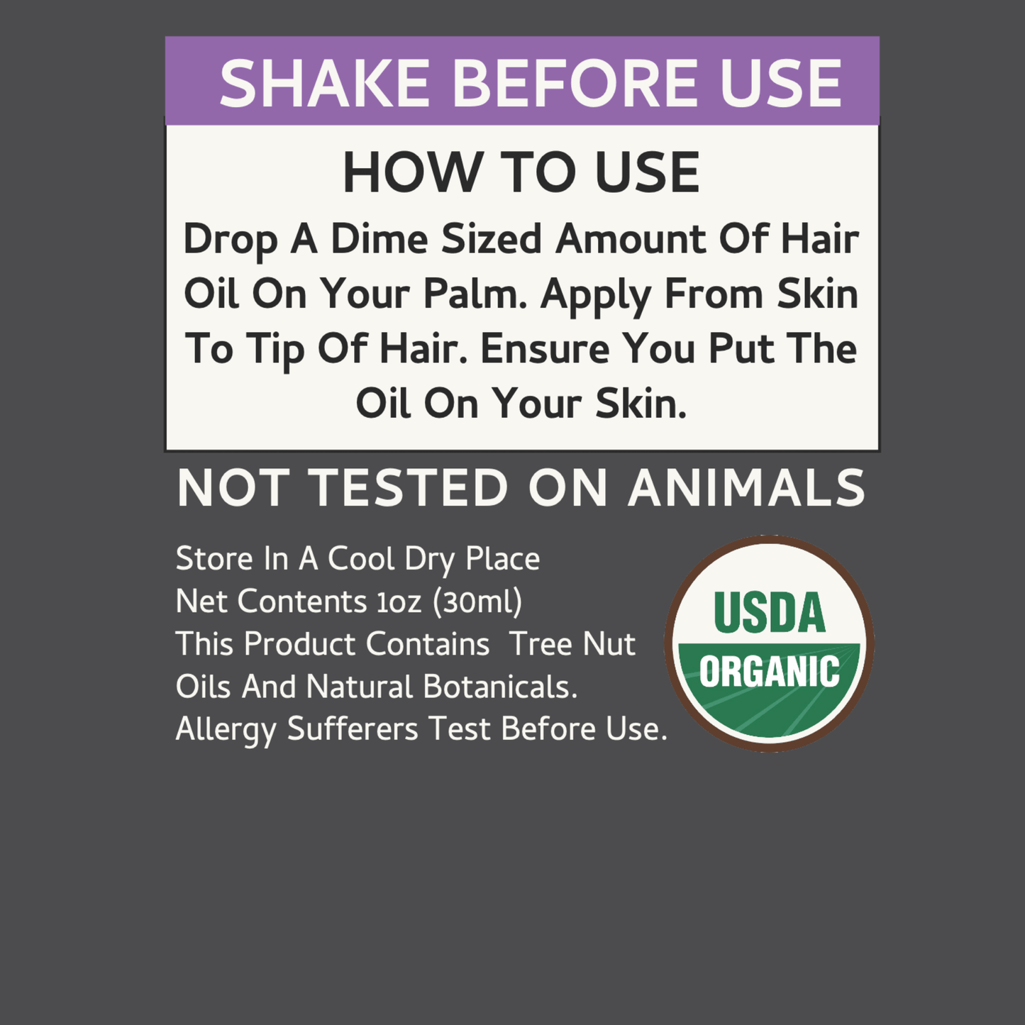 Healthy Hair Oil