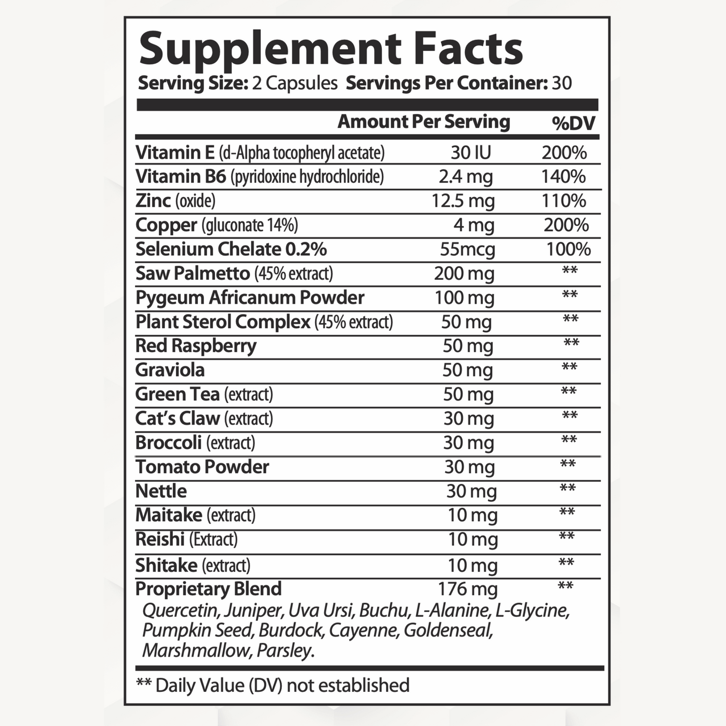 Saw Palmetto Plus For Men