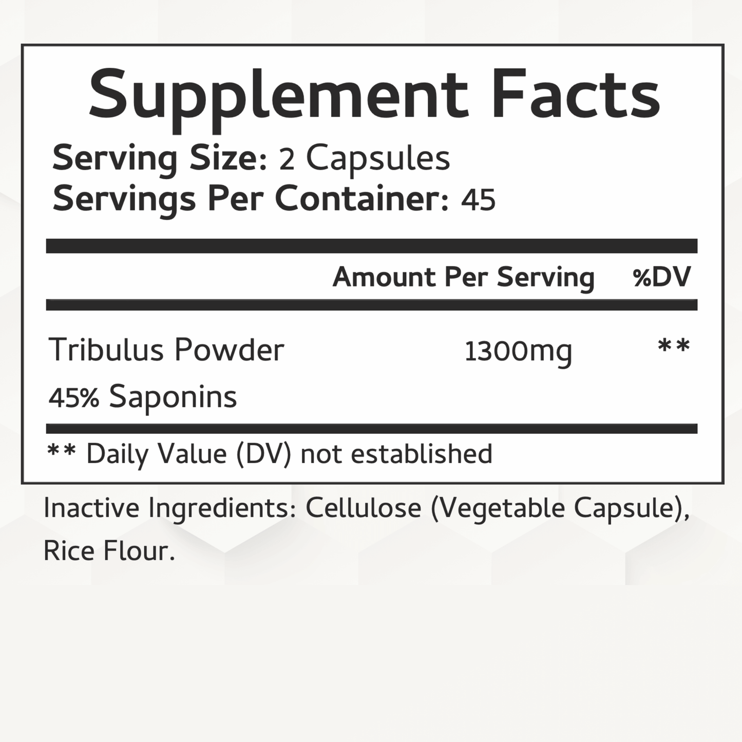 Tribulus Extract for Men