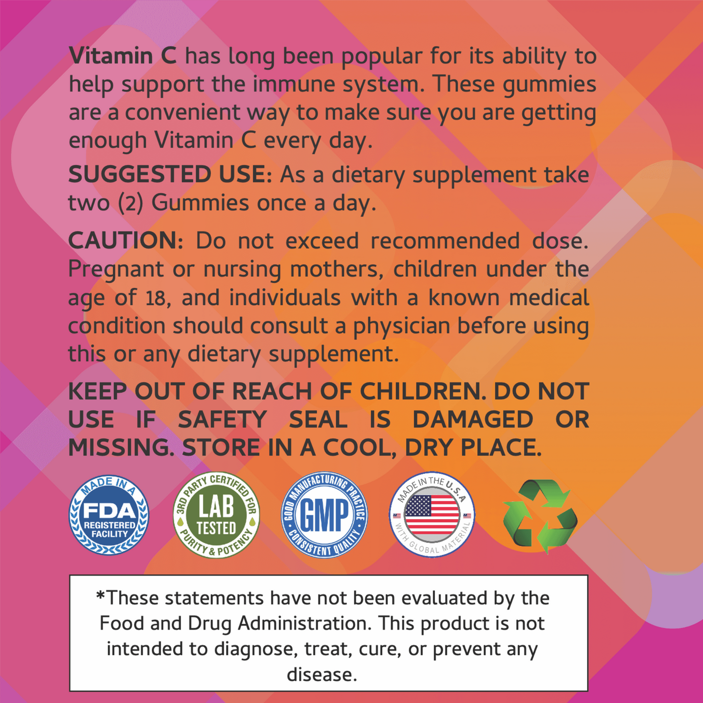 Arogya Pure Self Vitamin C Gummies