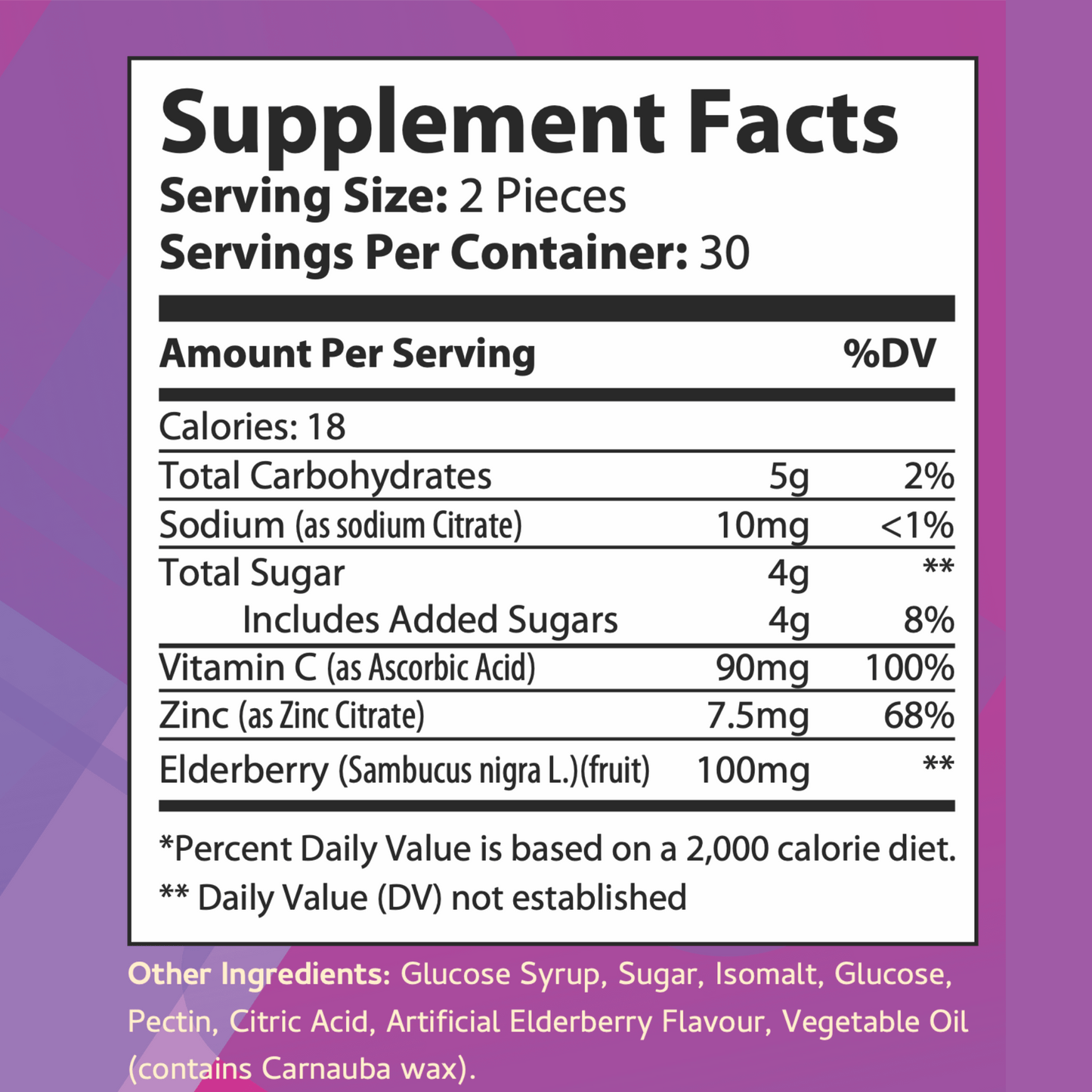 Arogya Pure Self Elderberry Extract with Vitamin C and Zinc Immunity Gummies